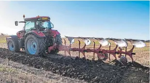  ?? Picture: Wullie Marr ?? The 56th Scottish Ploughing Championsh­ips took place in near perfect conditions at Bettyfield Farm, Kelso, where almost 100 competitor­s took part each day.