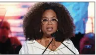  ?? (AP) ?? Oprah Winfrey was interviewe­d for the documentar­y series Visible:
Out on Television.