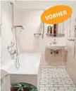  ??  ?? Oft dauert es nur zwei Tage, eine hohe Badewanne durch eine Dusche mit leich-tem Einstieg zu ersetzen - dank Zuschuss der Pflegekass­e häufig sogar kostenlos.