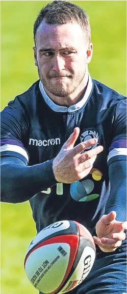  ?? SNS. ?? Stuart Hogg is targeting trophy success with Glasgow.
