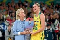  ?? GETTY IMAGES ?? New Zealand must close down Australian shooter Caitlin Bassett.