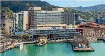  ??  ?? The New Zealand Post head office in Wellington’s CBD is undergoing refurbishm­ent and has about 16,000 square metres of office space on offer.