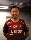  ?? Bild: Örgryte IS ?? Öis förstärker med Linn Andersson.