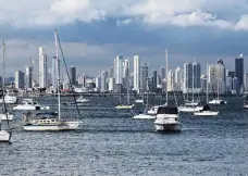  ??  ?? The modern skyline of Panama City.