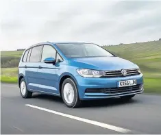  ??  ?? Volkswagen Touran 2.0 TDI R-Line