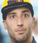  ??  ?? Red Bull’s Daniel Ricciardo