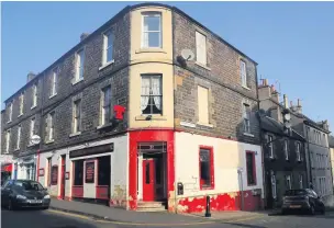  ??  ?? Making point Disability campaigner­s have raised concerns about plans to convert former pub in Upper Craigs