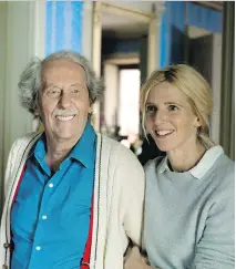  ?? MÈTROPOLE FILMS. ?? Jean Rochefort and Sandrine Kiberlain play father and daughter in the French film Floride.
