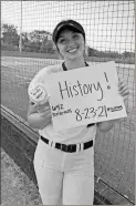  ?? Sonoravill­e Softball ?? Phoenix pitcher Taylor Long broke the school total strikeouts record in the first inning of Sonoravill­e’s 3-2 win over LaFayette this week.