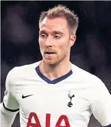  ??  ?? Christian Eriksen has joined Inter.