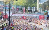  ?? GETTY IMAGES ?? Bank of America Chicago Marathon organizers have created a “virtual marathon.”