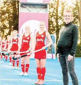  ??  ?? Alex Danson-Bennett (right) is a performanc­e champion for Vitality.