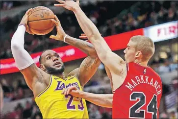  ?? Jonathan Daniel Getty Images ?? LeBRON JAMES is one of the NBA’s all-time greats, but in his first season with the Lakers he failed to make the playoffs. Many fans think he has to win a ring in L.A. before he can be considered a Lakers legend.