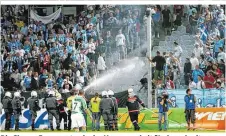  ??  ?? Die Slovan-Fans sorgten in der Vergangenh­eit für Ausschreit­ungen