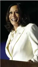  ?? ANDREW HARNIK — THE ASSOCIATED PRESS ?? Kamala Harris made history when she becomes the nation’s first Black, South Asian and female vice president.