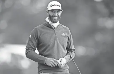  ?? BRAD PENNER/USA TODAY SPORTS ?? Dustin Johnson, who practiced Tuesday at Winged Foot Golf Club - West, was named the 2019-20 PGA Tour Player of the Year on Monday, marking the second time in five years he’s won the award.