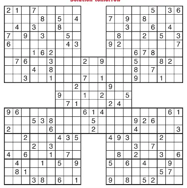 samurai sudoku pressreader