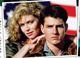  ??  ?? Power pair: With Kelly McGillis in the original