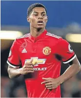  ??  ?? Marcus Rashford