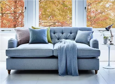  ??  ?? Product featured: The Foxcote Sofa or Sofa Bed from £1,070 or £1,205