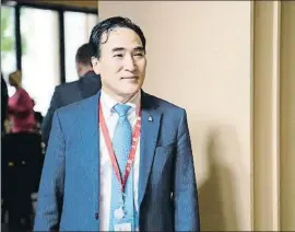  ?? HANDOUT / AFP ?? El surcoreano Kim Jong Yang, nuevo presidente de la Interpol