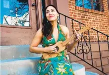  ?? COURTESY PHOTO ?? Sonia De Los Santos will perform a livestream concert on May 15 as part of the La Jolla Music Society’s online spring season.