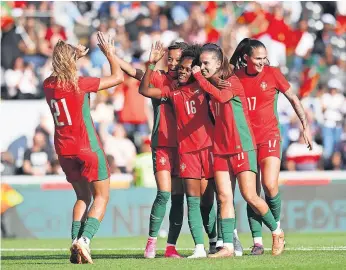  ?? ?? Seleção feminina portuguesa está na liga principal da nova competição da UEFA