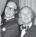  ??  ?? US footage: Morecambe And Wise