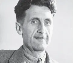  ?? THE ASSOCIATED PRESS FILES ?? George Orwell, author of 1984.