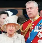  ??  ?? Proud: Queen and the Duke at Trooping the Colour last year