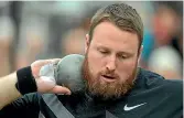  ?? GETTY IMAGES ?? Tom Walsh has added the Diamond League series title to his world indoor and Commonweal­th Games shot put crowns.