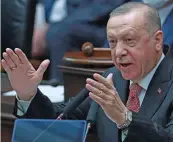  ?? (AFP) ?? Turkish President Recep Tayyip Erdogan