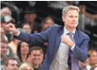  ??  ?? SOOBUM IM, USA TODAY SPORTS Steve Kerr will miss Game 4 due to chronic back pain.