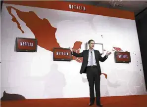  ??  ?? Aceptación. Desde hace casi seis años, Netflix es parte del consumo diario mexicano.