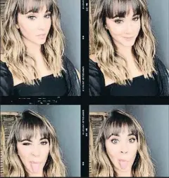  ?? AITANAX ?? La cantante Aitana se ha aclarado la melena