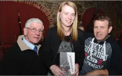  ??  ?? Right: Tommy Burke, Millstreet joined by Niall and Elaine McDonagh, Banteer at the launch.