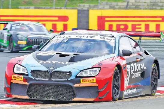  ?? Picture: Dave Ledbitter. ?? BEEMER. South African Sheldon van der Linde will tackle the Kyalami 9-Hour in a Walkenhors­t BMW M6 GT3.