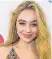  ??  ?? Sabrina Carpenter