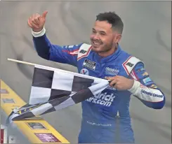  ?? USA Today Sports - Gary A. Vasquez ?? Kyle Larson, the winner of last week’s race at Las Vegas, is one of four victors in as many Cup races this season.