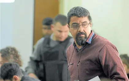  ?? MAURICIO NIEVAS. ?? Asalariado. El ex líder de Quebracho, Fernando Esteche, estuvo preso por el pacto con Irán.