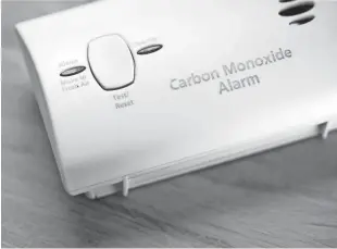  ?? GETTY IMAGES ?? Wisconsin law doesn’t require schools to have carbon monoxide detectors, but they are required on every level of homes.