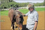  ??  ?? sims treats pets, of course, but also takes flight or bumps along Kauai’s lone cross-island road to help wild animals — something that sets him apart from other veterinari­ans in rural or hard-toreach u.s. areas who often travel to treat livestock or...