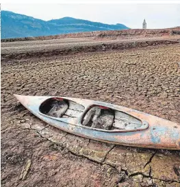  ?? ?? Wassermang­el in Katalonien: Seit Jahren regnet es zu wenig