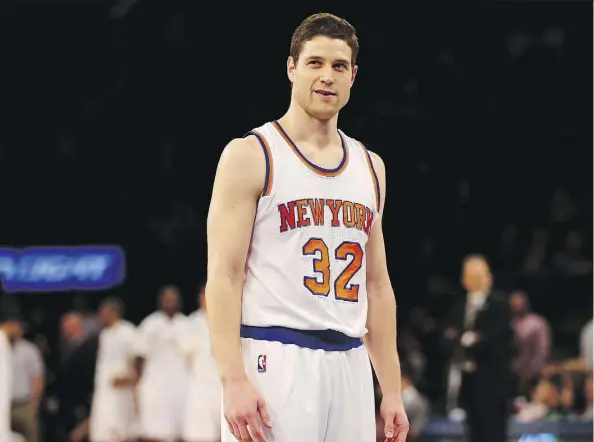  ?? ELSA/GETTY IMAGES ?? Former college star Jimmer Fredette, a first-round flop in the NBA, has been lighting it up with Shanghai in the Chinese league.