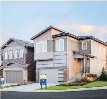  ?? BROOKFIELD RESIDENTIA­L ?? An Excel show home in Chinook Gate.