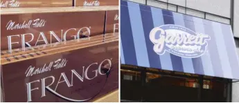  ?? | SUN- TIMES FILE PHOTOS ?? Frango chocolates will still be sold at Macy’s after Garrett Popcorn’s parent company acquired the brand from the department store chain.