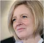  ??  ?? Rachel Notley