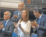  ?? TELAM ?? DISCURSO. Vidal en la apertura de sesiones.