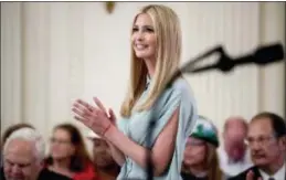  ?? ANDREW HARNIK — THE ASSOCIATED PRESS FILE ?? The New York Post is reporting that its sources say Ivanka Trump’s fashion company “will be shuttered ‘ASAP’ and that staff have been informed that they’re being laid off.”