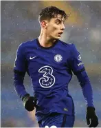  ?? DARREN WALSH/CHELSEA FC ?? TERBIASA: Gelandang serang Kai Havertz tampil bagus ketika dimainkan sebagai false nine Chelsea.